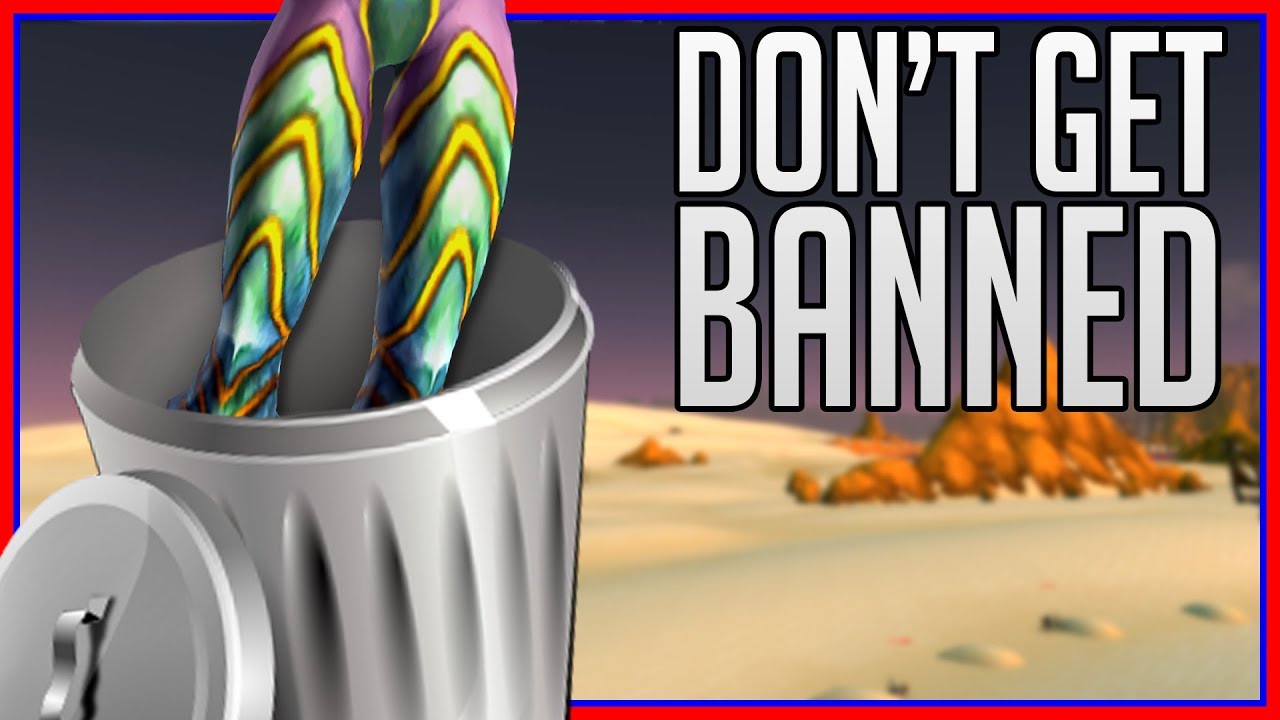 Don't get banned over this, guys