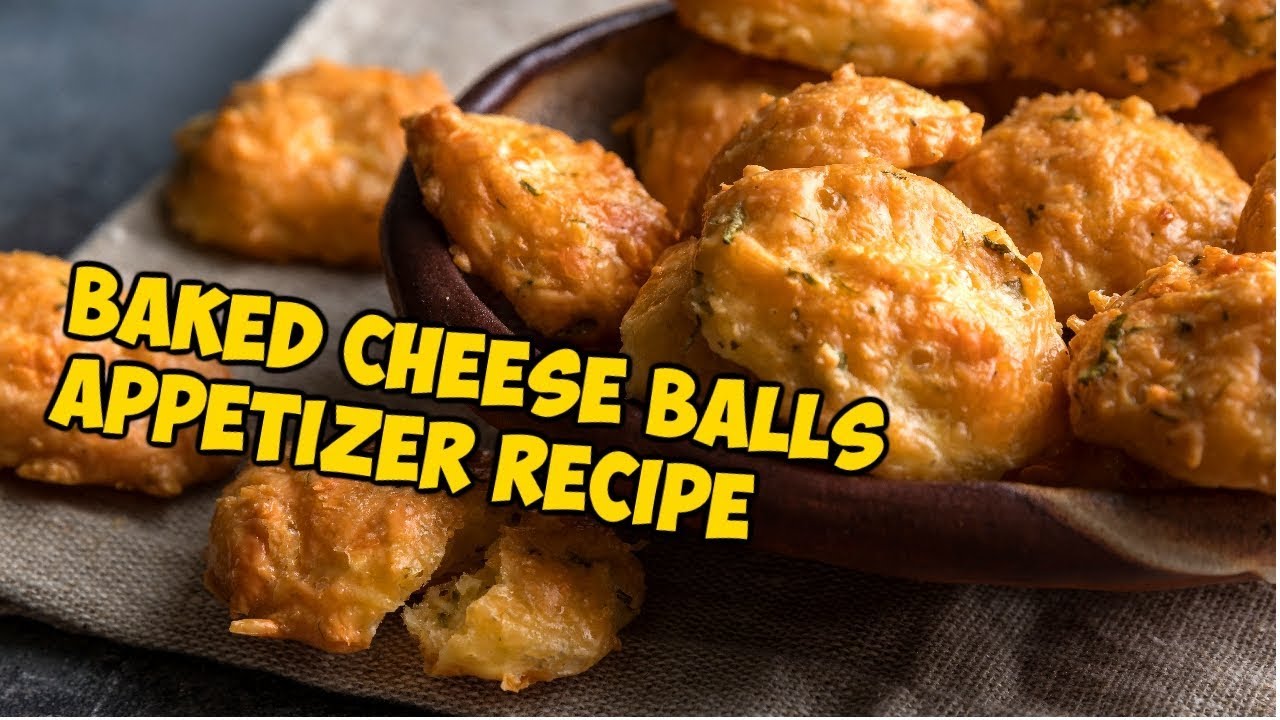 Baked Cheese Balls Appetizer Recipe