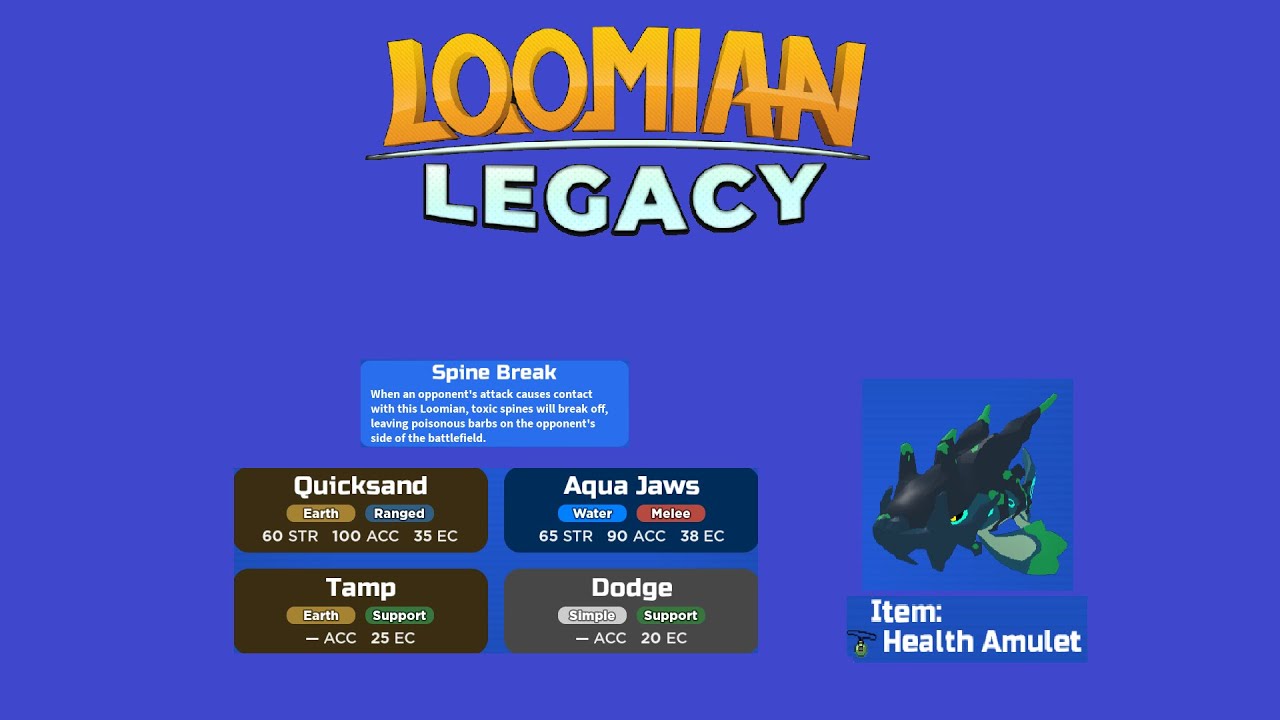 This Dokumori is PURE EVIL. Loomian Legacy PVP.