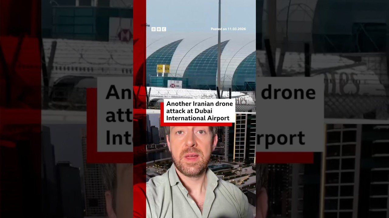 There's been another Iranian drone attack at Dubai International Airport. #Iran #Dubai #BBCNews