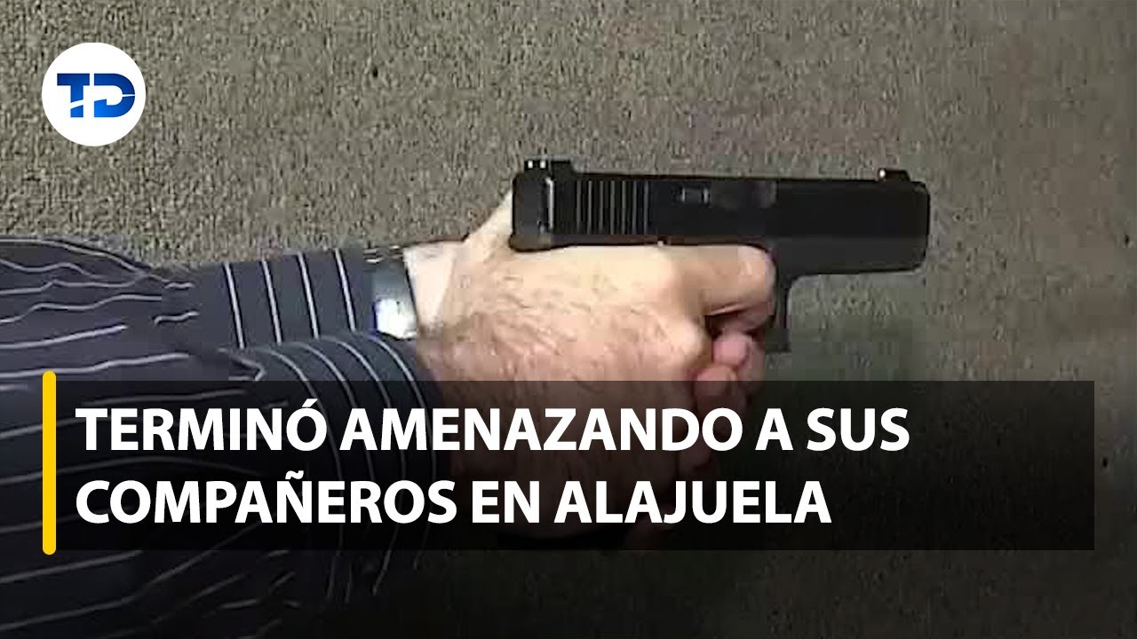 Miembro del concejo municipal acudió con un arma