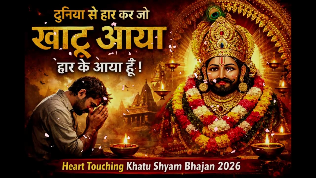 दुनिया से हार कर जो खाटू आया | हार के आया हूँ | Heart Touching Khatu Shyam Bhajan 2026