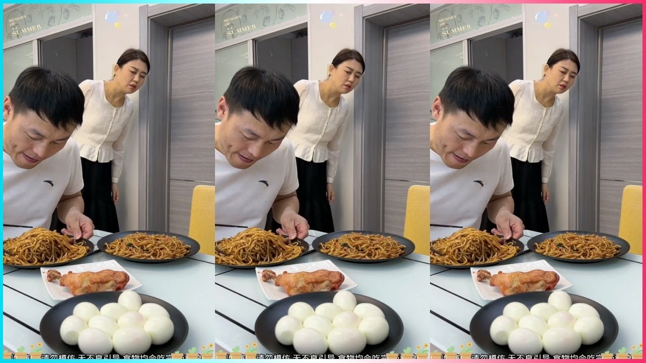 Husband vs Wife: Fake Move, Real Bite 😆🍗