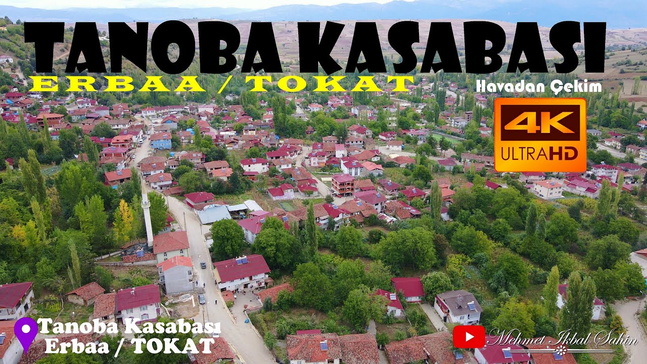 Tanoba Kasabası (ERBAA) /  4K Dron Çekimi 1 / Ankaralı Turgut - Yazı Bi Dert Kışı Bi Dert / 5.10.21