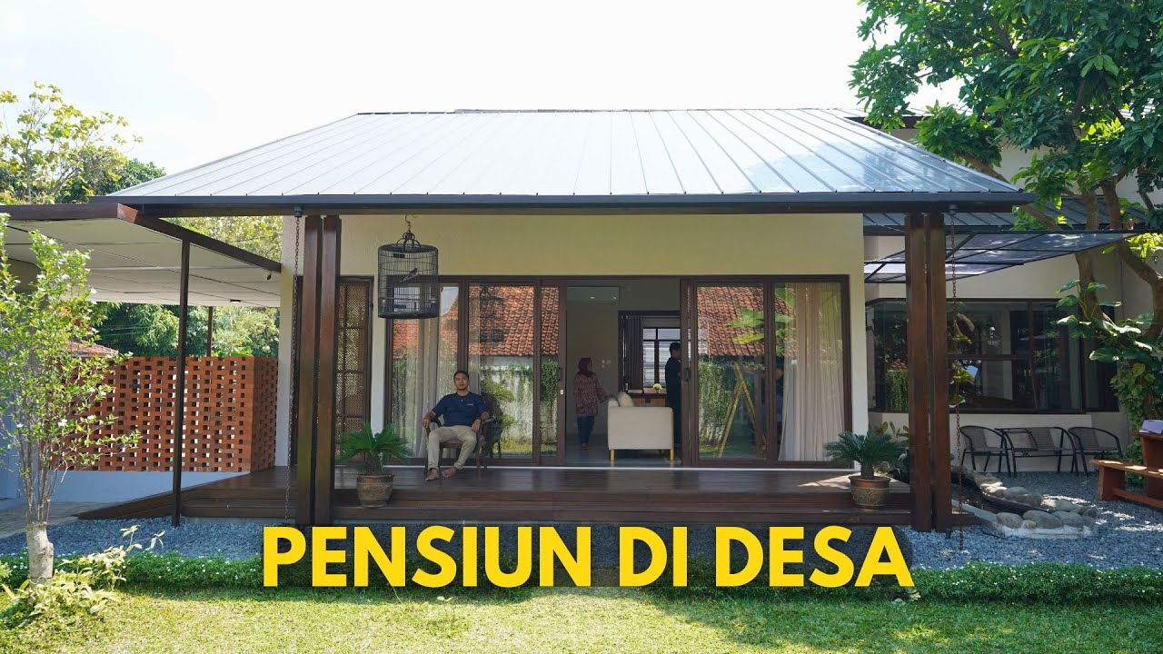 Rumah Pensiun dengan Nuansa Rimbun Karya Studio Nadi