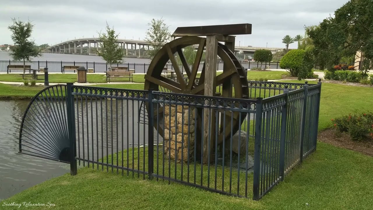 Relax with Watermill Sounds from Florida