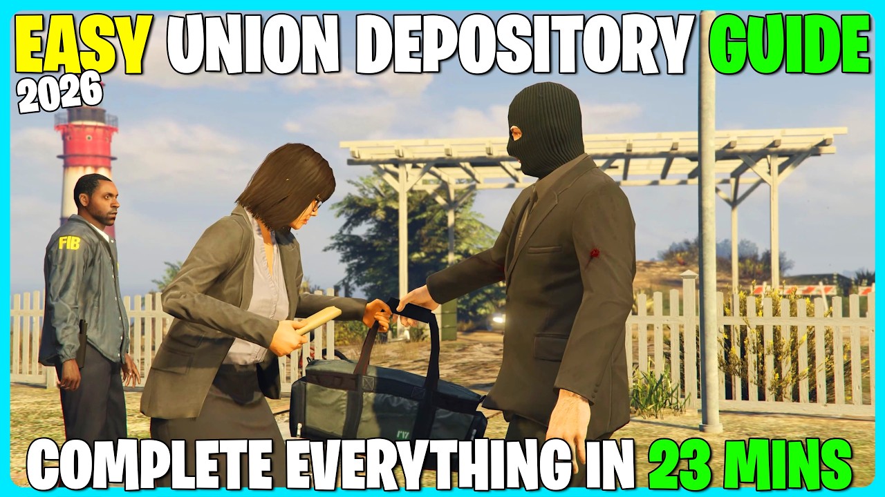 Простой гайд по ограблению Union Depository в одиночку (2026 год)