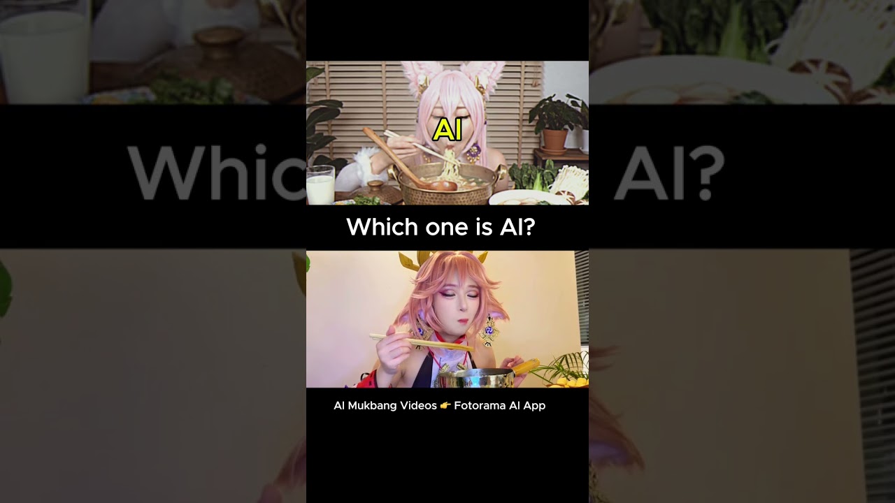 ASMR AI Anime Girl Mukbang Videos Real or AI