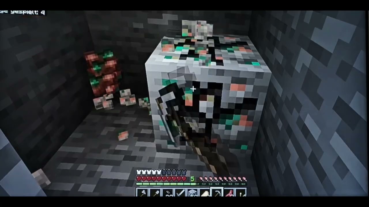 Ich darf nichts essen bis ich schaden bekomme Minecraft challeng 