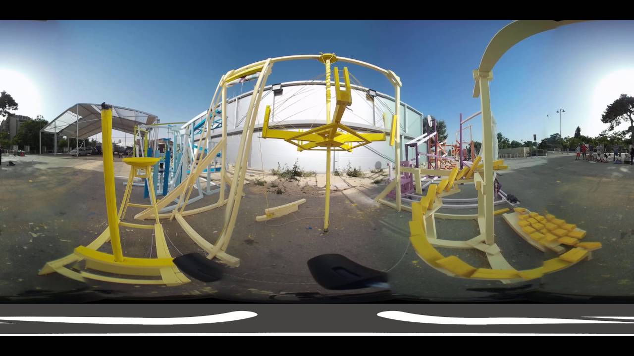 מכונת רוב גולדברג - 360 מעלות - שבוע העיצוב בירושלים 2016
