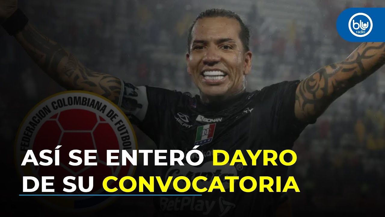 En exclusiva, Dayro Moreno habla tras ser convocado nuevamente a la Selección Colombia