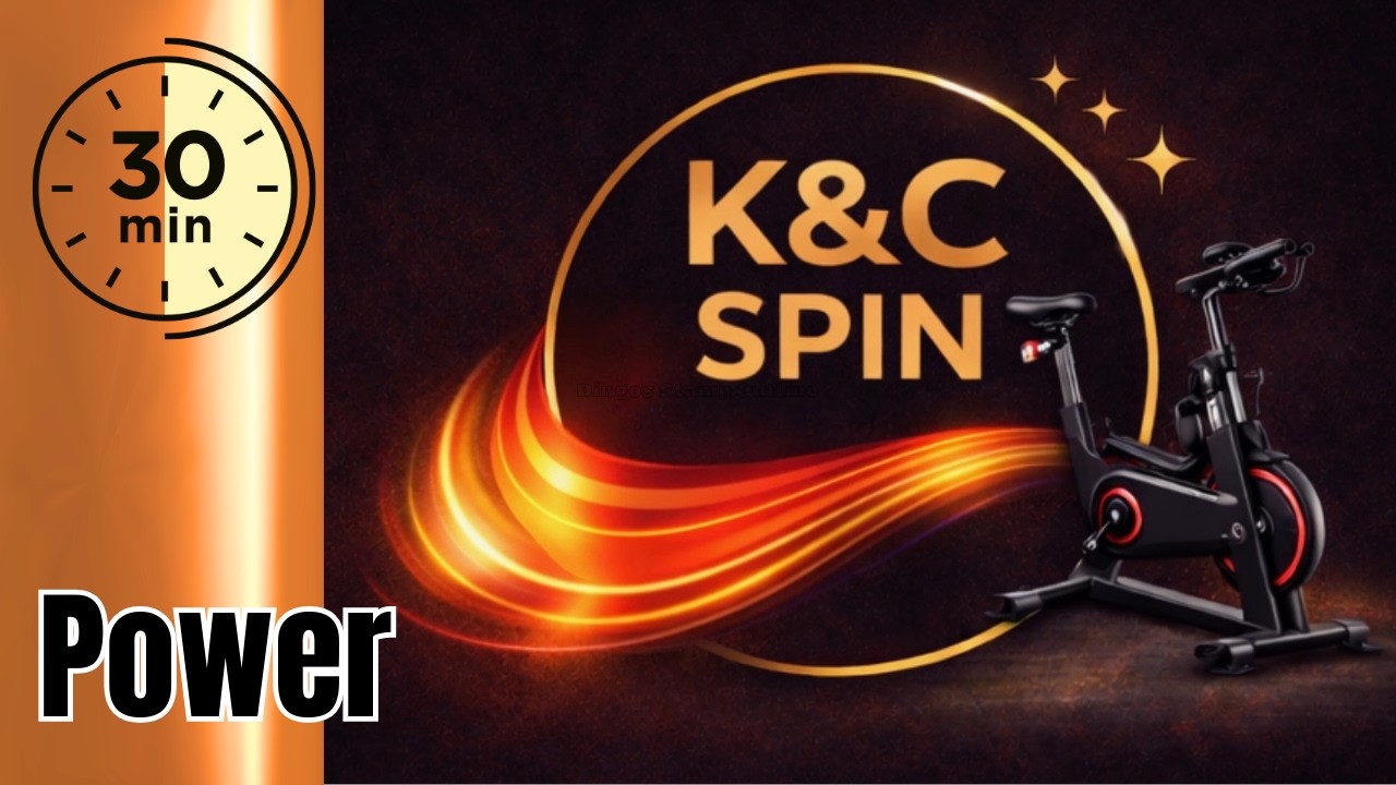 AMAZING 30-minute POWER spin class