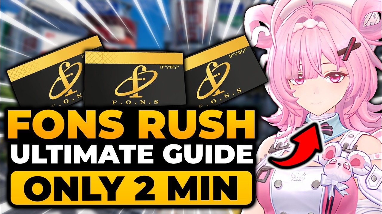 FARM MASSIVE FONS EASILY IN NTE | FONS RUSH ULTIMATE GUIDE | NO Yapping, Everything You Need To Know
