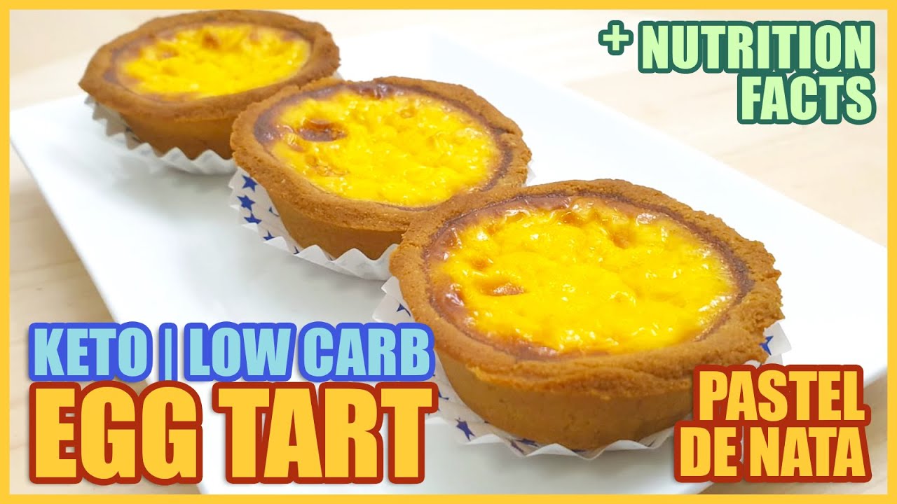 KETO EGG TART - PASTEL DE NATA | CANTONESE CUISINE