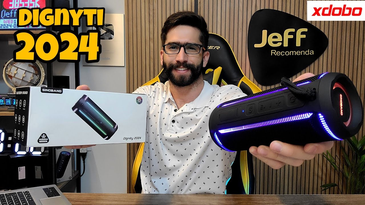 XDOBO SINOBAND DIGNYTI 2024 50W: Que caixa de som FANTÁSTICA! (Unboxing/Analise)