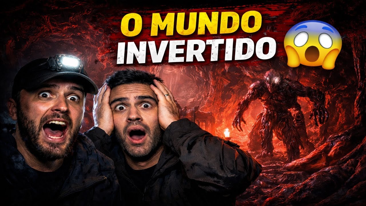 Explorando cavernas e o Mundo Invertido