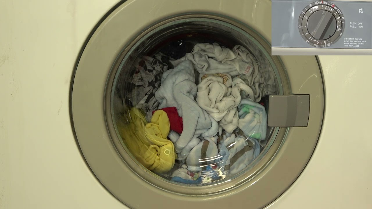 White cotton 95'c + Economy 60'c / Zanussi FL1012 Washing machine
