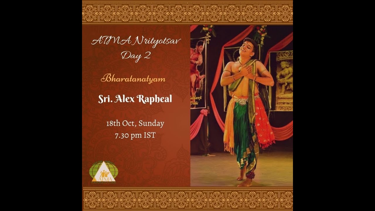 Vidai Meethu | Sri. Alex Rapheal | Bharatanatyam performance | ATMA Nrityotsav