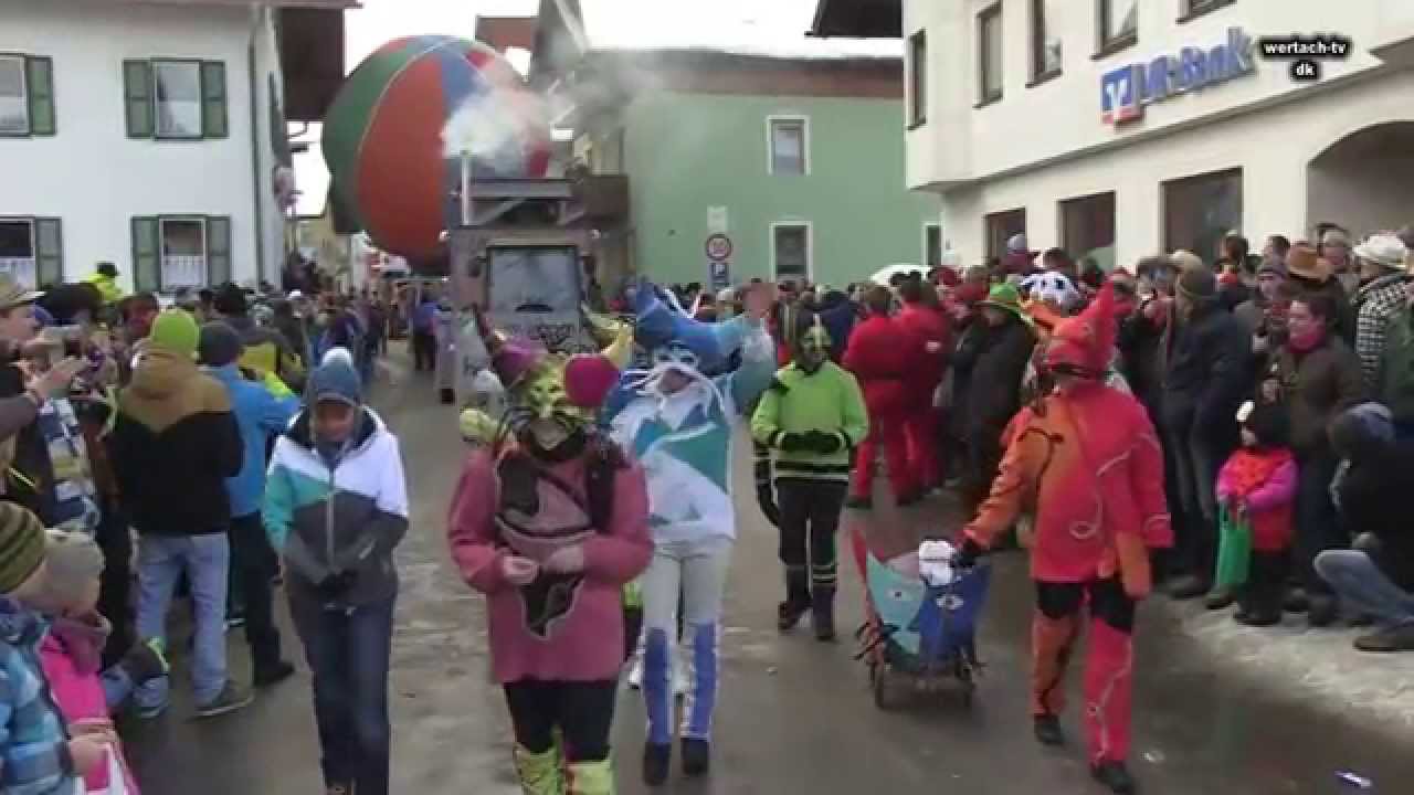 Faschingsumzug in  Wertach 2015