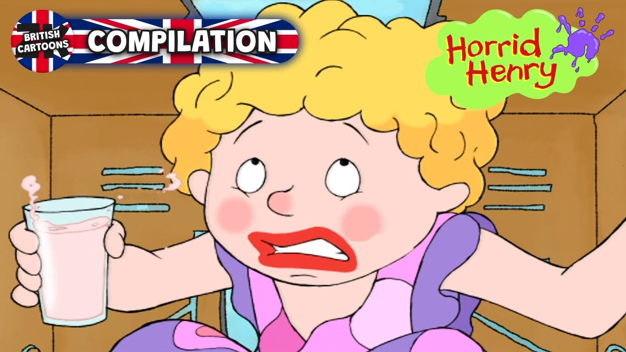 Hidden Treasure & Brain Quizzes 🧠 Horrid Henry FULL EPISODE Compilation | ZeeKay British Cartoons