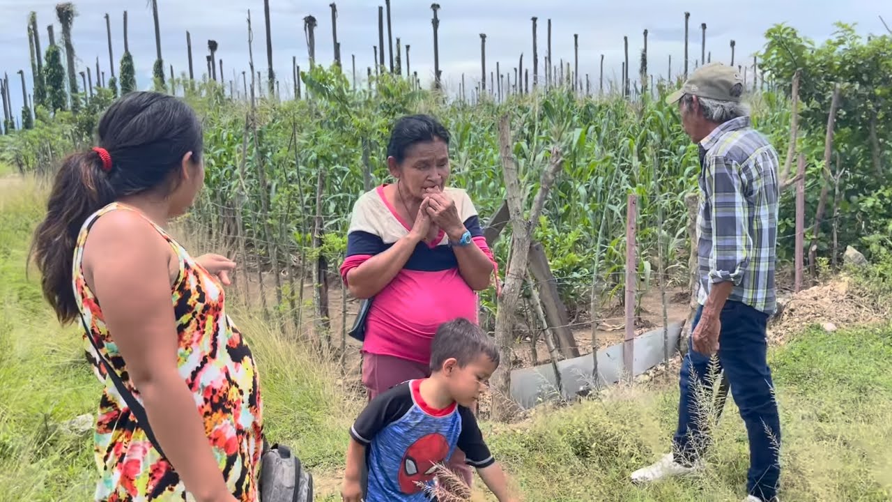 Visitando la Milpa de Mauda 😁