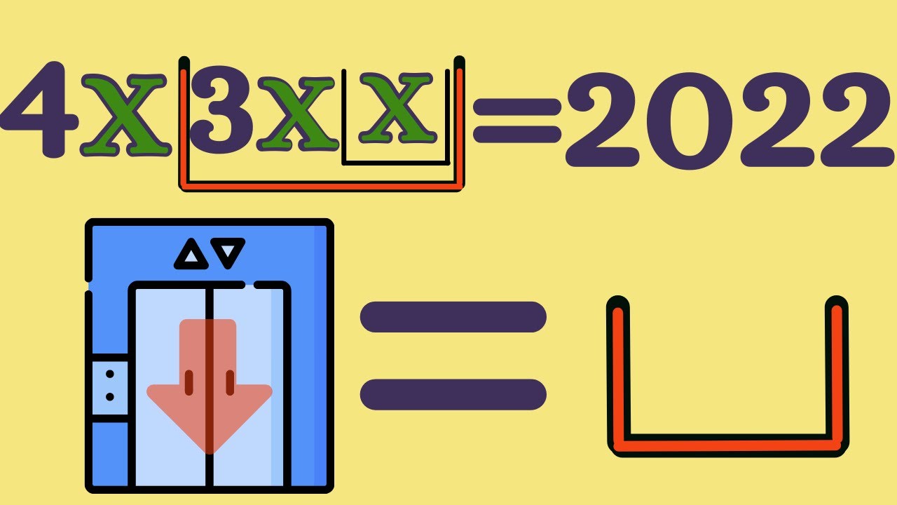 a nice iterated floor equation.