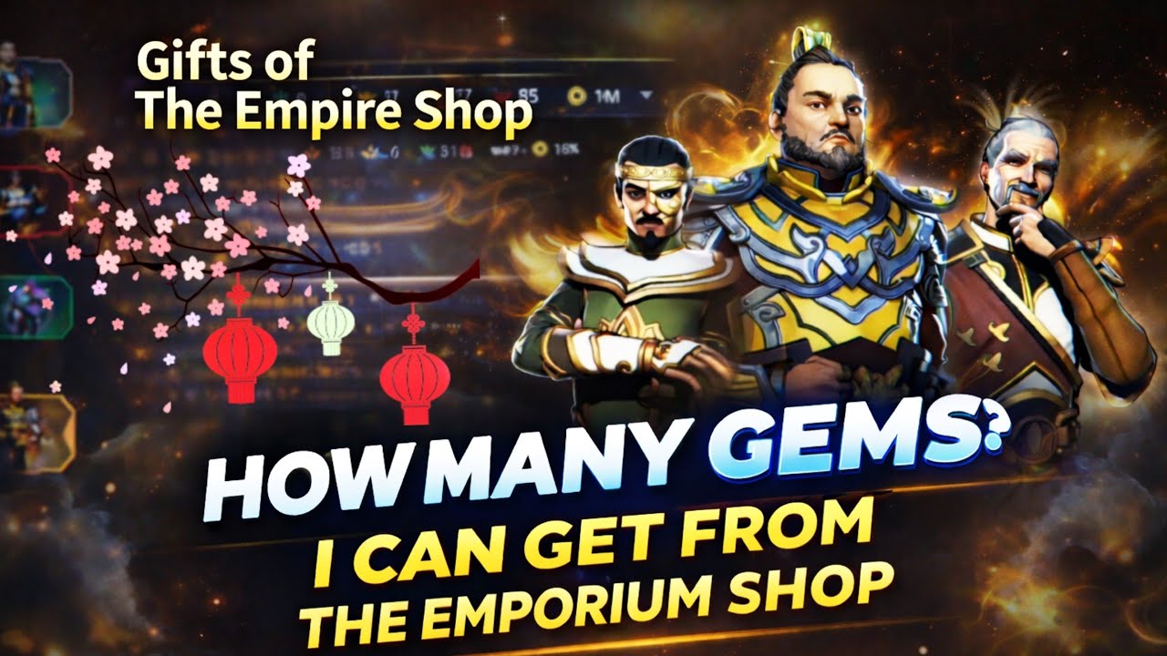 Spending lunar and imperial tags in New emporium shops - Let's see how many gems I will get 🤔 - SF3