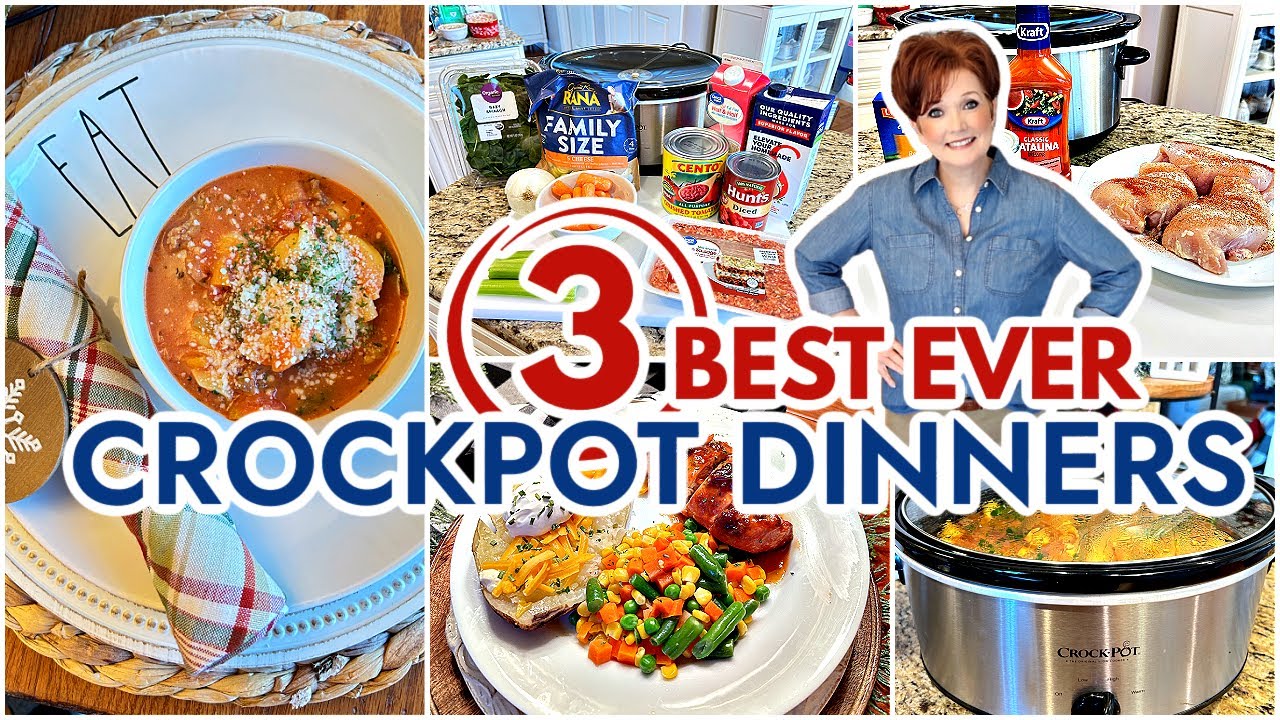 BEST CROCKPOT DINNERS EVER!