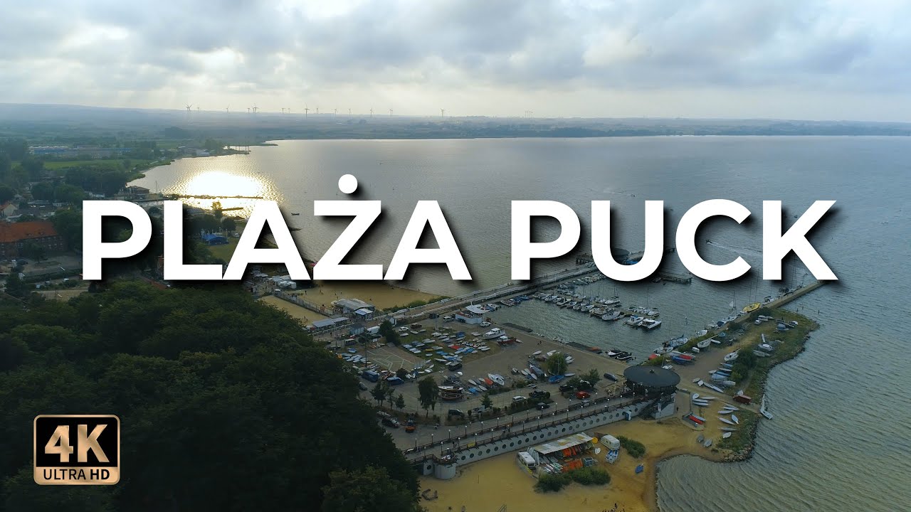 Plaża Puck z drona | Lato | LECE W MIASTO™ [4k]