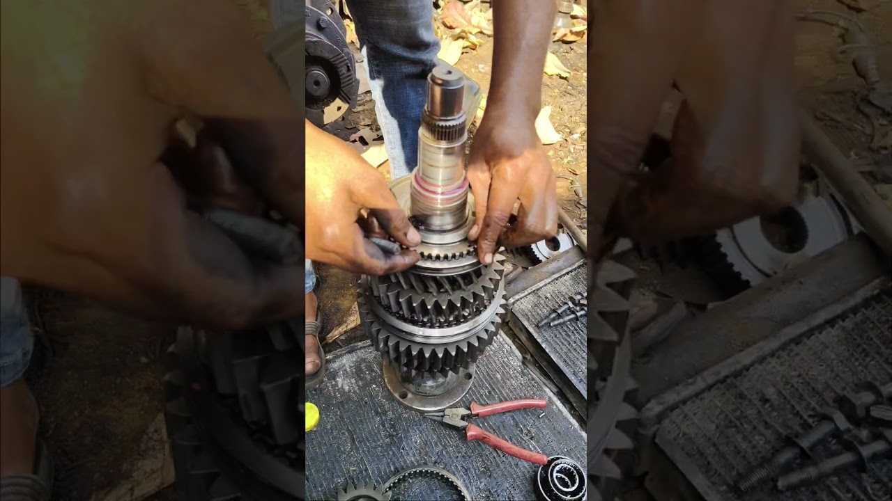 Ashok Leyland BS4 ZF 850 Gearbox Mainshaft Rebuilding...