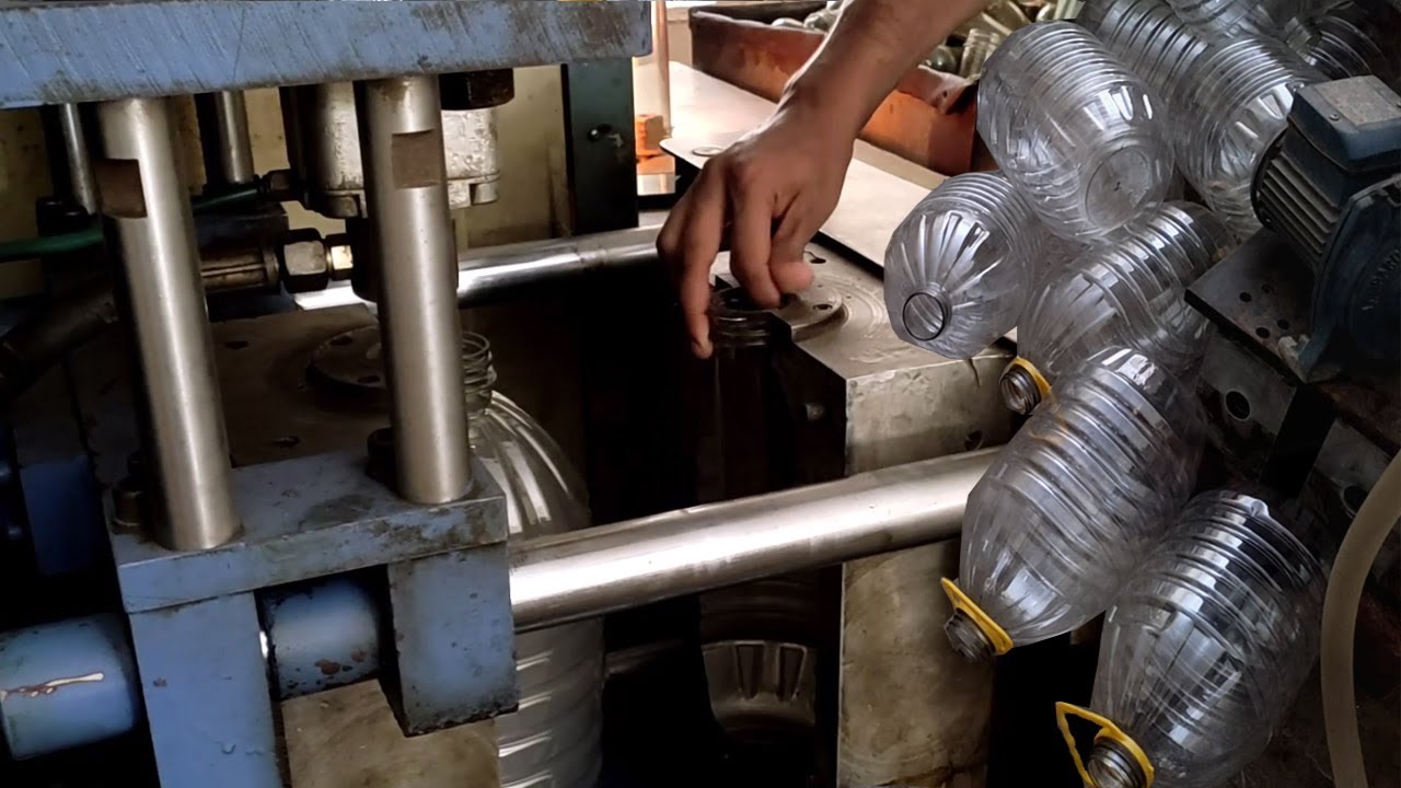 5 liter Plastic Cane Bottle Making In Local Factory