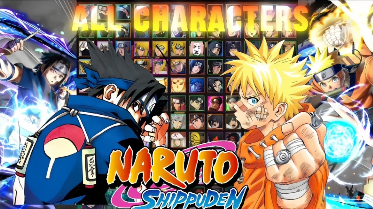 NARUTO VS SASUKE MOD 400+ CHARACTERS‼️ • 4GB ANDROID | FULL CHARACTERS | NEW CHARACTERS 🔥