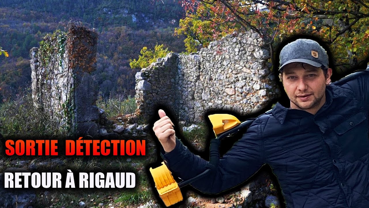Détection de métaux : Sortie détection retour à Rigaud et découverte du château de la Fougassière