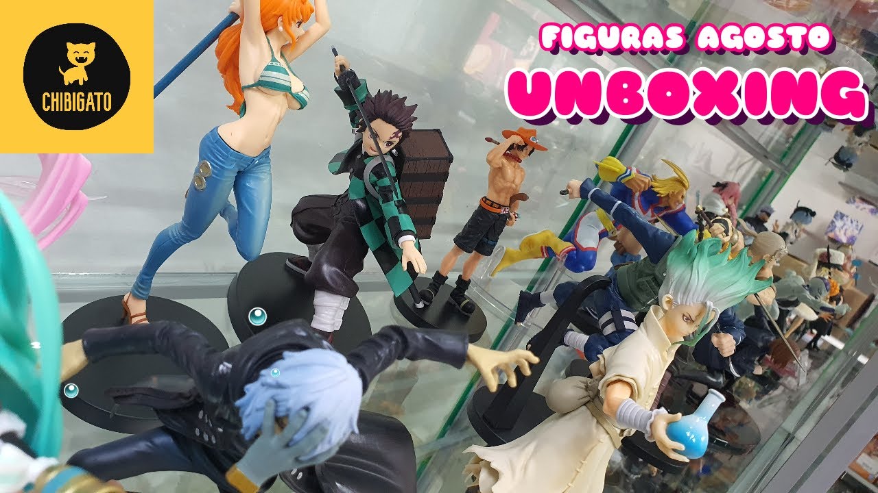 Unboxing de figuras Japonesas Agosto 2022. Más de 70 figuras!!