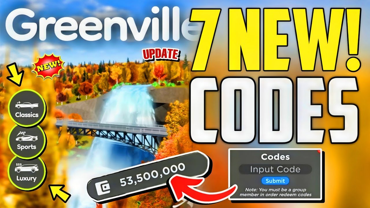 ⚠️CHRISTMAS!🎄🎅[CODES]⚠️GREENVILLE ROBLOX CODES - GREENVILLE CODES 2025 