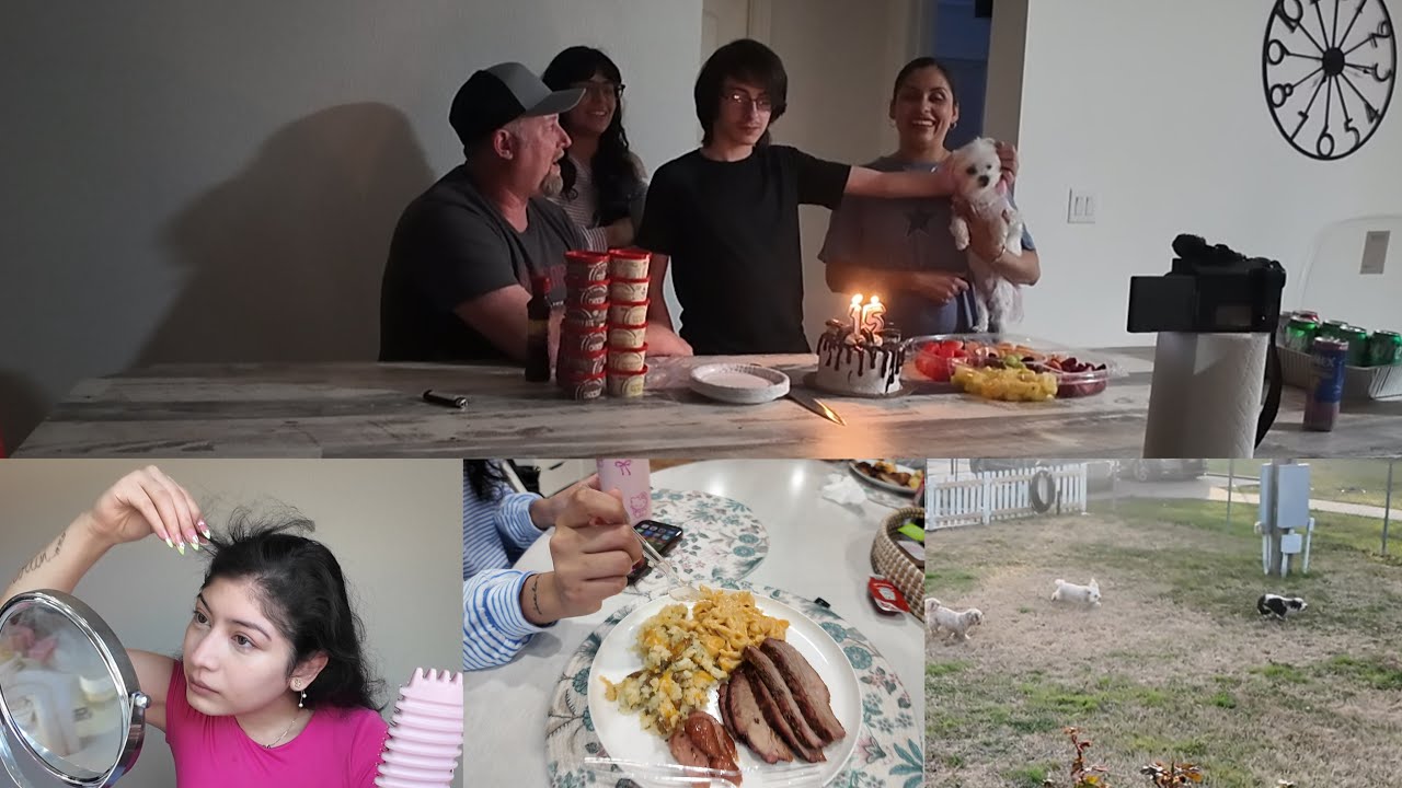Cumple años de Wayne🙌🏼| tengo muchos pelos parados🥲| Sofía y Daisy jugando por horas afuera😂🤭💕