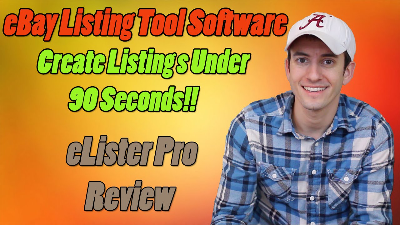 eBay Listing Tool Software | Create Listings Under 90 Seconds | eLister Pro Review