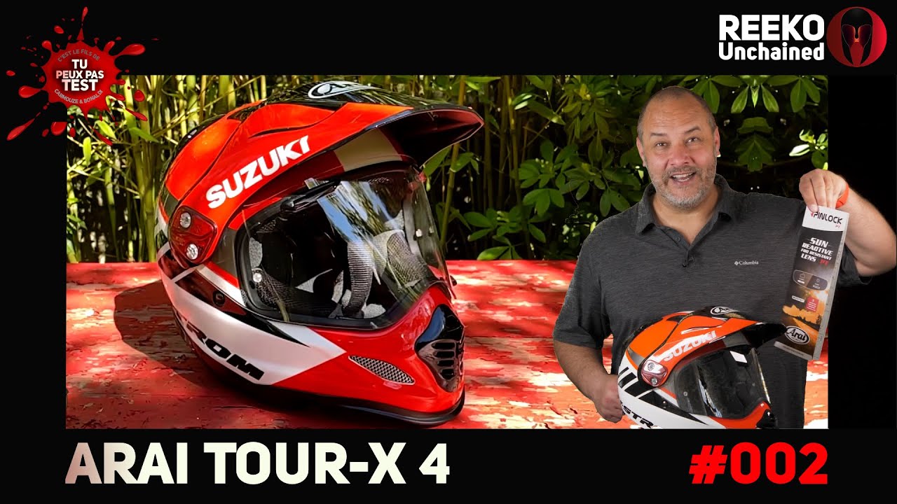 ARAI TOUR-X 4 : TROP CHER ? 💢TU PEUX PAS TEST 🔴REEKO Unchained