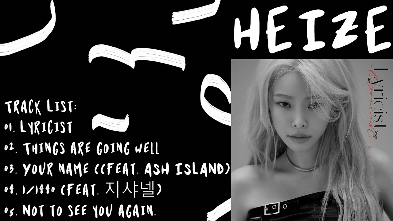 [Full Album] 헤이즈 (Heize) – Lyricist