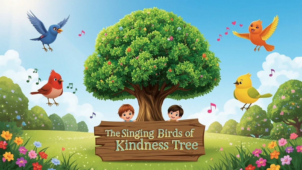 The Singing Birds of Kindness Tree - New Poem | Poem for Kids | 2025