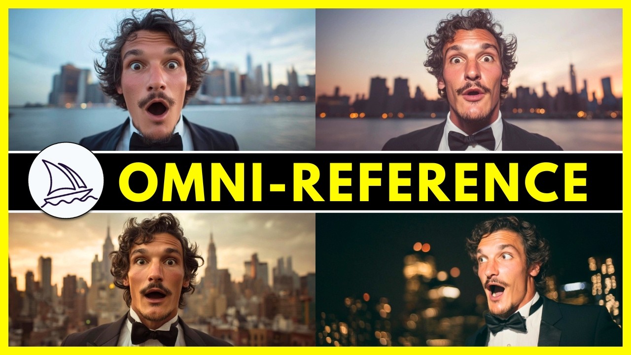 Midjourney OMNI-REFERENCE Complete Guide (2025): Consistent Characters, Objects, Scenes | V7 Tips