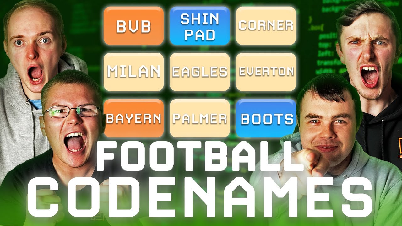 Some Of The FOOTBALL CODENAMES Clues In This Video Are UTTERLY SHAMBOLIC!!!