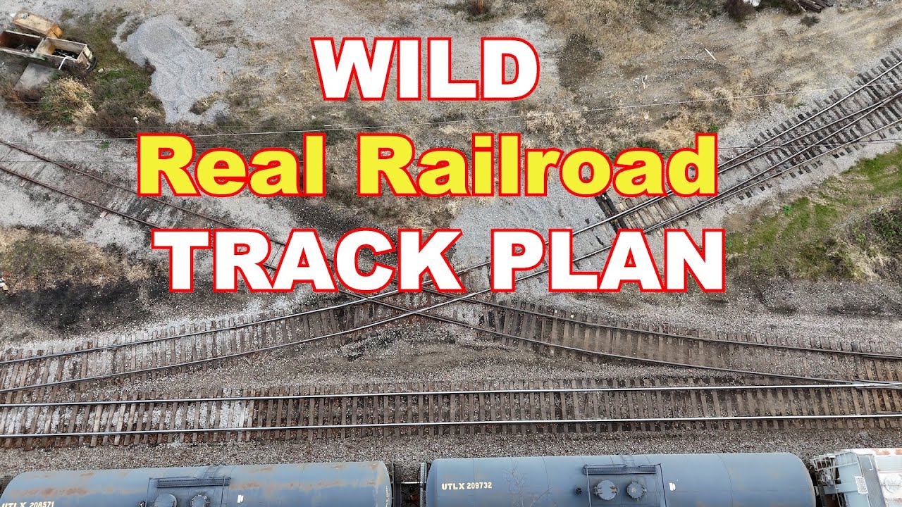 WILD RAILROAD TRACK DESIGN TO SQUEEZE IN 4 CUSTOMERS!