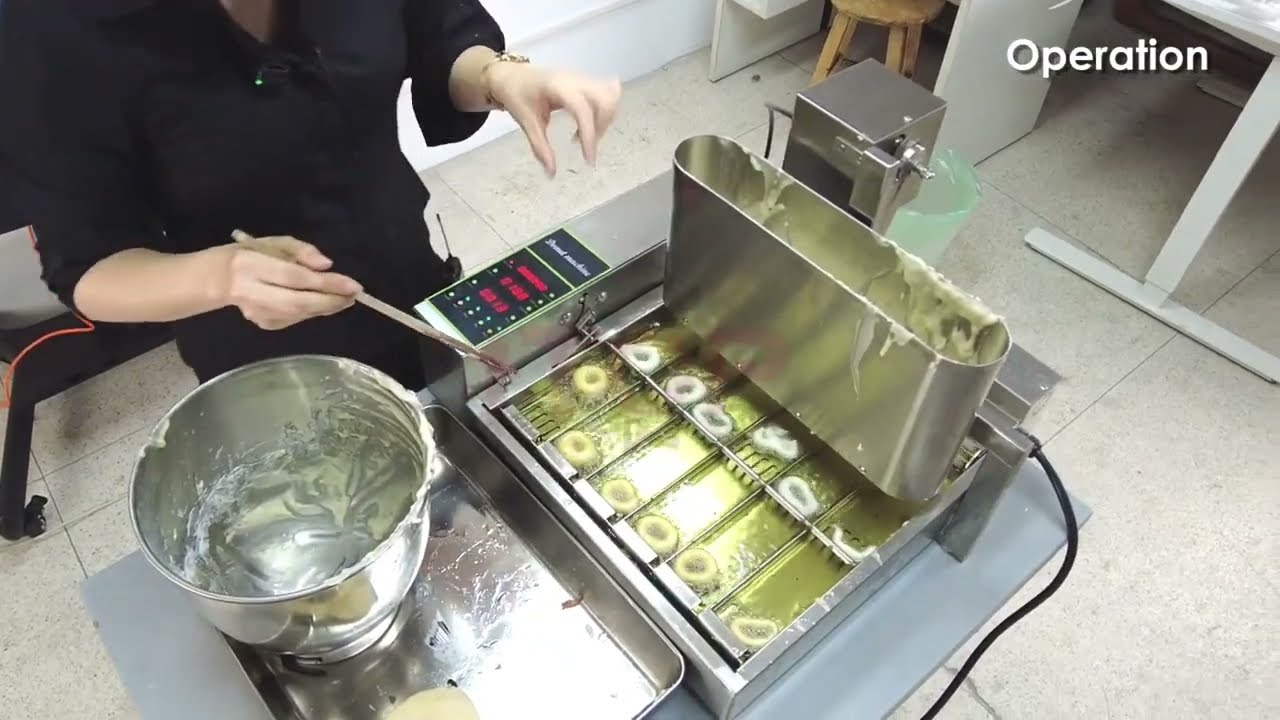 DonGelato.bg# Професионална машина за Казанлъшки понички - Автоматична машина за понички 1