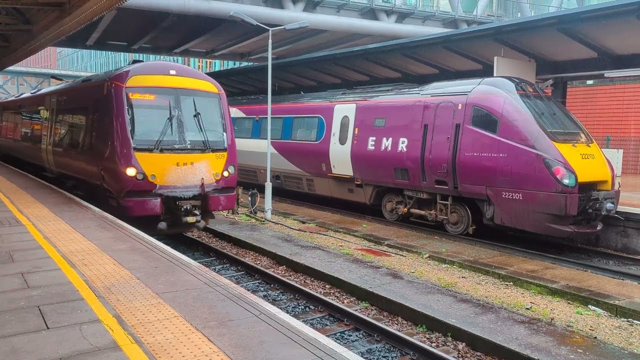 Trains, Busses & Trams At Nottingham 2024 (4K)