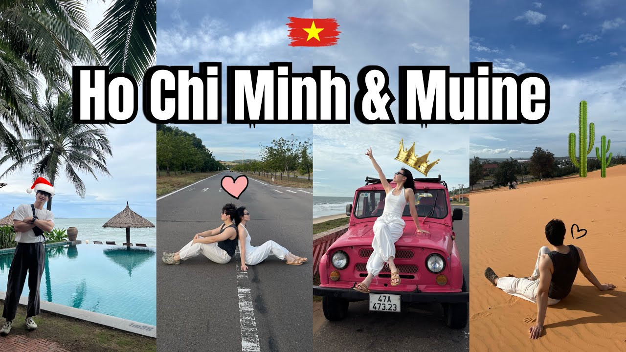 [Vlog] 호치민 & 무이네 여행 | 버스에서 갑자기 연기 발생.. 결국 전원 대피😱 파란만장 베트남 여행🇻🇳