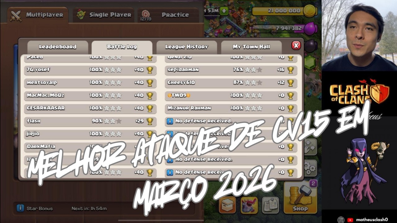 MELHOR ATAQUE DE CV15 EM MARÇO 26