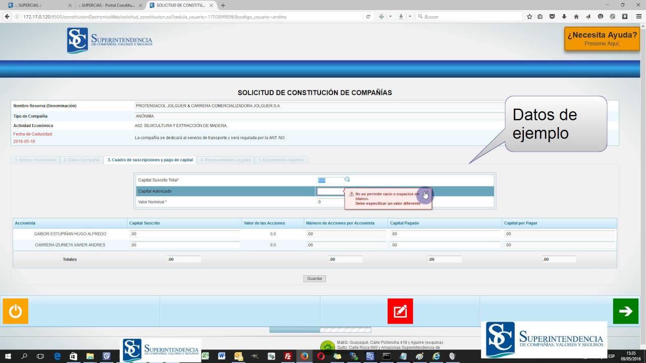 Manual actualizado para Constituir una Compañía