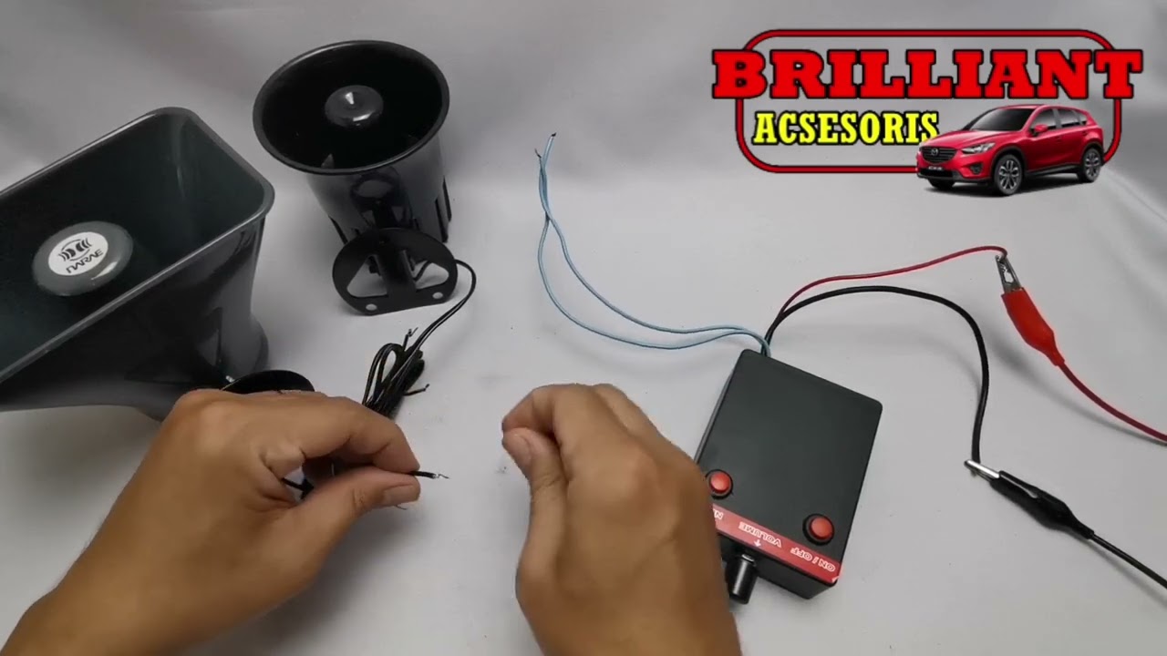 Horn Toa Speaker - Bulat / Kotak - Modul 1 Suara / Banyak Suara