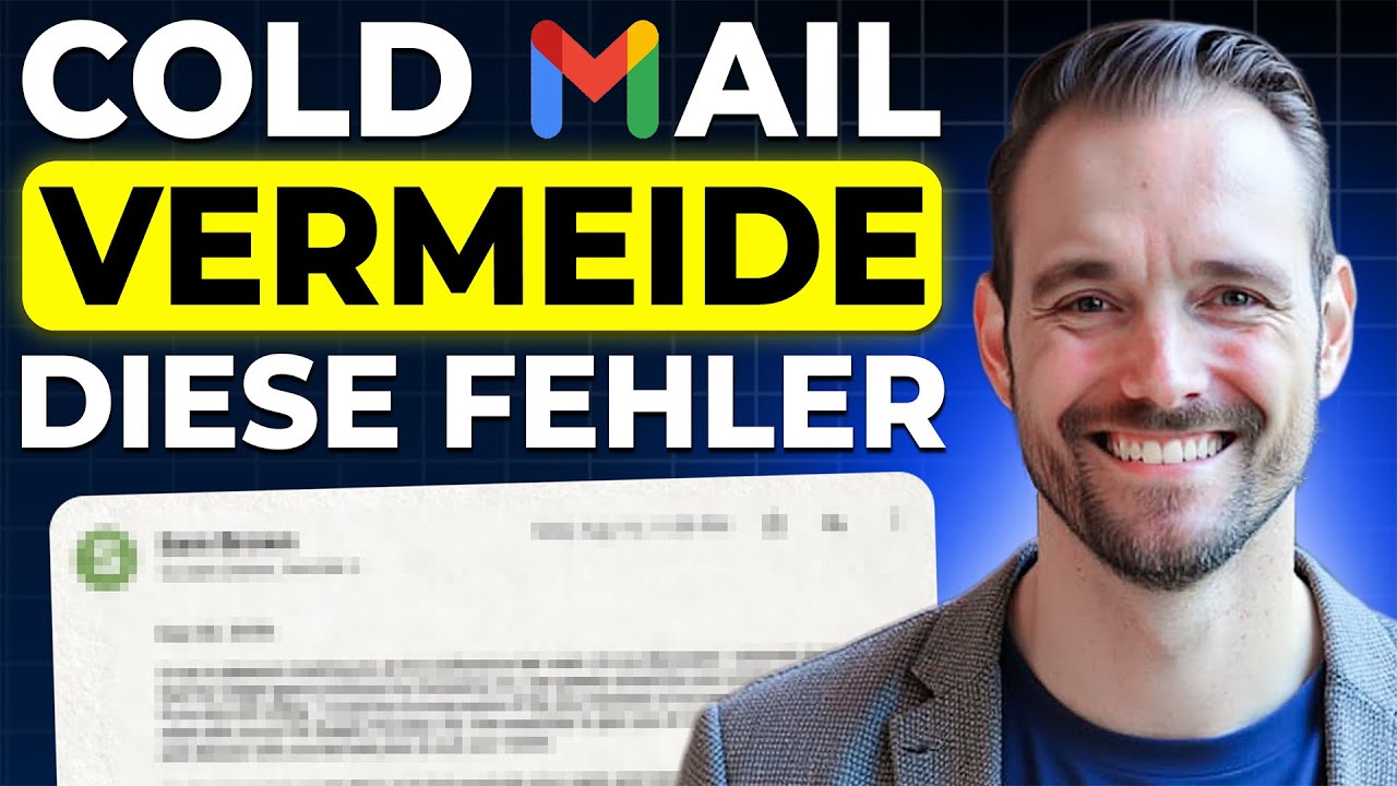 Coldmail Fehler: Deshalb bekommst du keine Termine!